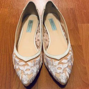 Betsey Johnson Floral Flats